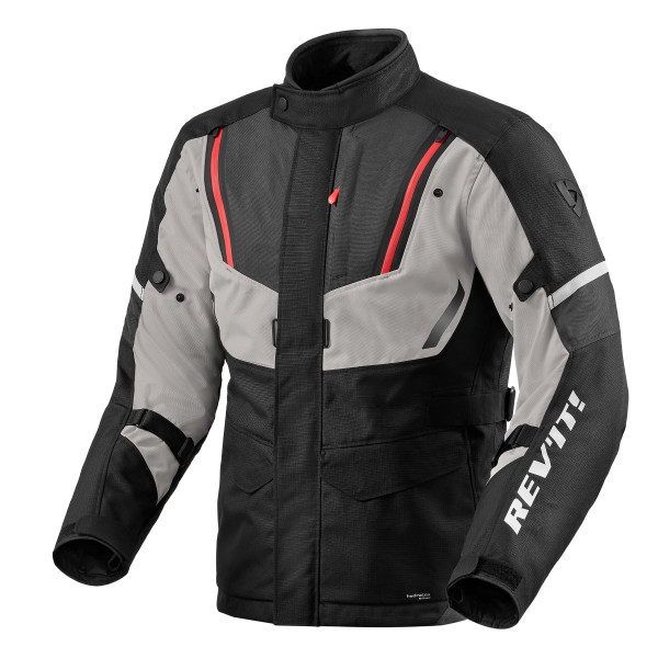 Rev'it! REV'IT Move H2O Jacket Black/Grey/Red